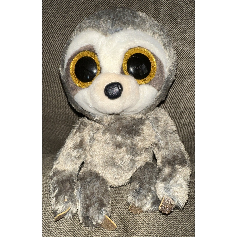 TY Beanie Boos - DANGLER THE SLOTH  6" Stuffed‎ Plush VGC